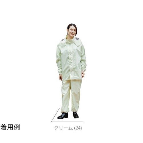 防水ライトレインスーツ M ベージュ 0