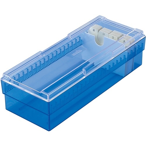 ネームカードボックス クリアブルー CB