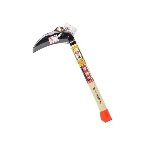 2007713 菊堂鋼付両刃厚鎌三日月型