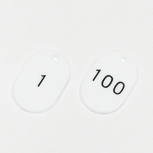 番号小判札453−W(1−100)1組(