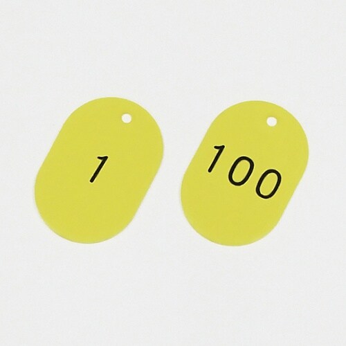 番号小判札453−Y(1−100)1組(