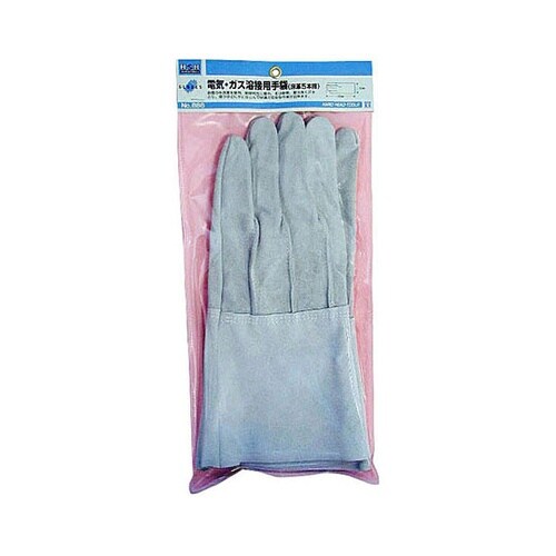 #666 溶接用床皮手袋(5本指)