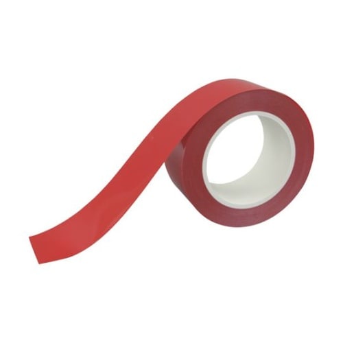 Y6004 耐久ラインテープ50x20赤