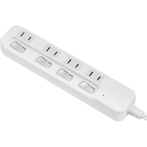 断線に強いスイッチタップ 4個口 1.5