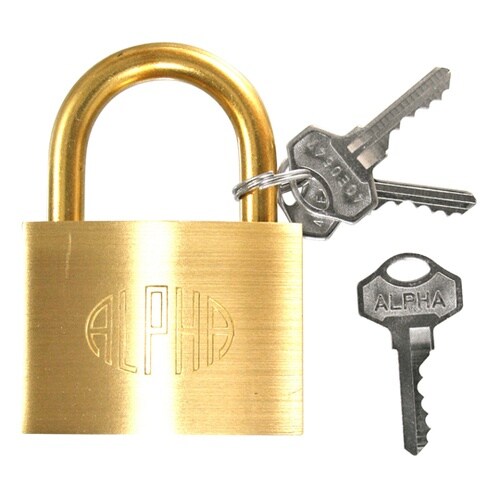 アルファ南京錠 #1000 60mm A