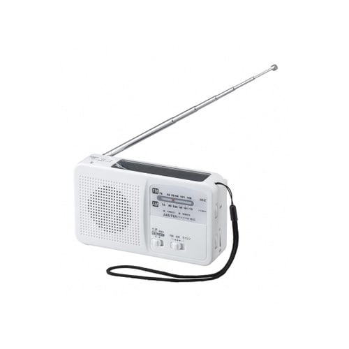 BS901WH 手回し充電ラジオライト付