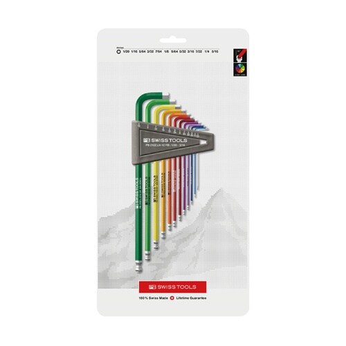 ボールロングレインボ−レンチ 台紙付 2