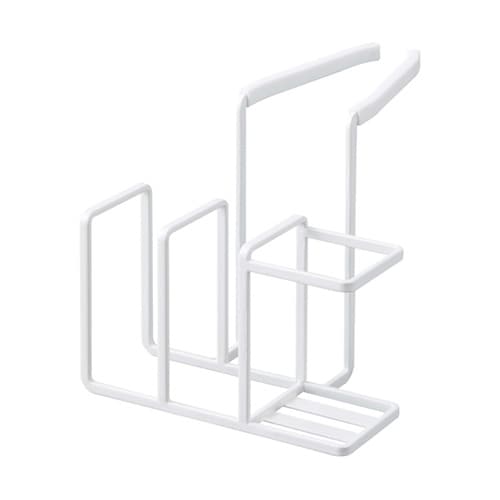 蛇口にかけるスポンジ&ブラシホルダー プ