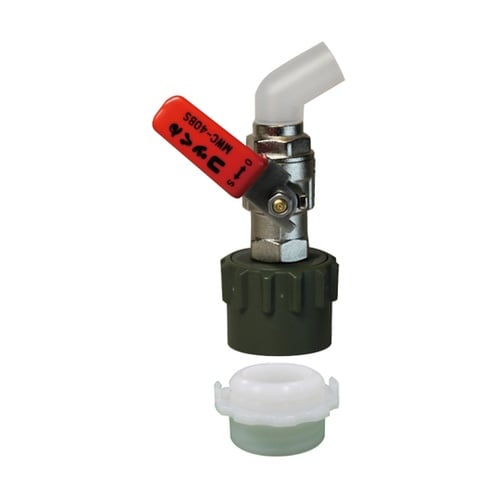 樹脂引き出し口付ペール缶用アダプター・コ