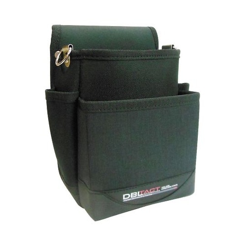 DTM−02S−BK DT 2段腰袋杢黒