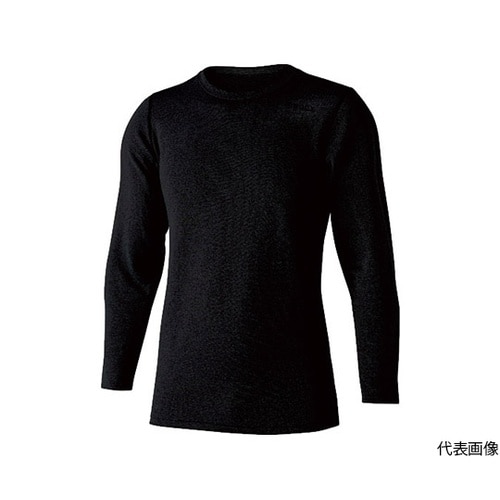 JW18011M クルーネックシャツ 黒