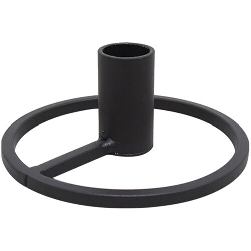 キャンドルスタンド 黒 φ11.5×4.