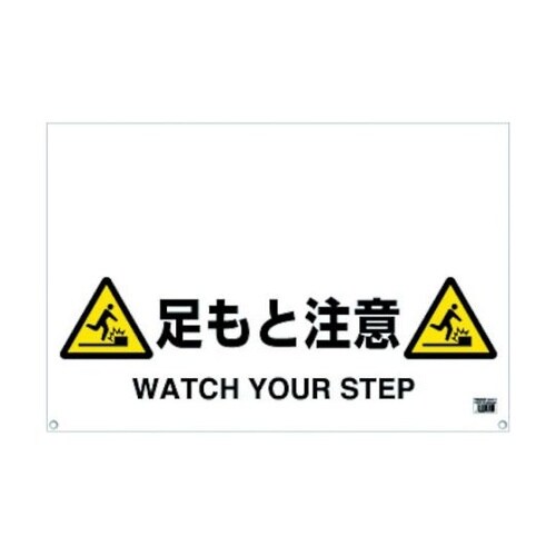 TRH0910 標識 足もと注意