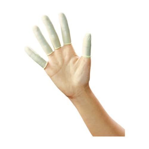 制電指サック(イエロー)L(500個入)