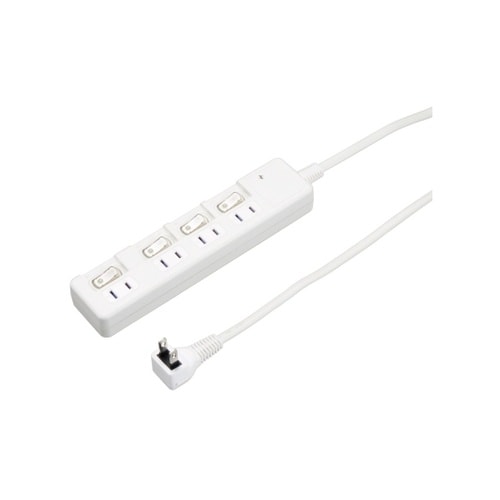 H8KS441WH 4個口節電タップ1m
