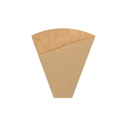 スナック三角袋 13.7−15 未晒無地