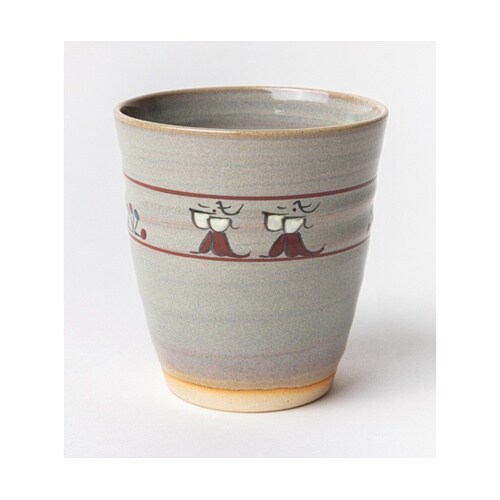 フリーカップ(赤膚焼) 鴻月 KONCO