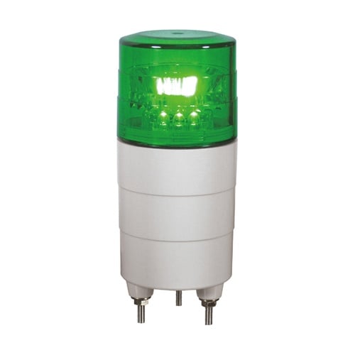 小型回転灯φ45 ニコミニ(緑・ブザー付