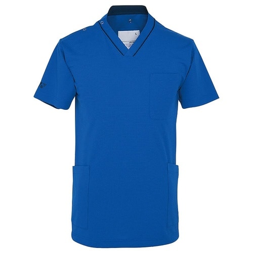 スクラブ ロイヤルブルー LL(身丈74