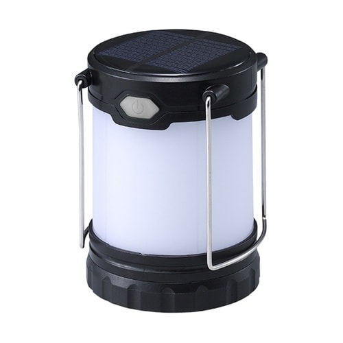 USB充電もできるソーラーランタン LA