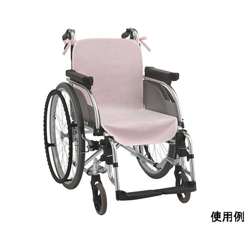 ケアカバー防水シーツ 車いす用 ピンク