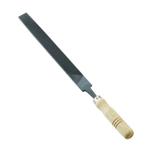 THI25002S ヤスリ木柄付 平中目