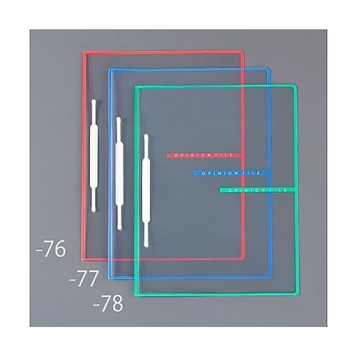 A4 オピニオンファイル(赤/10冊)