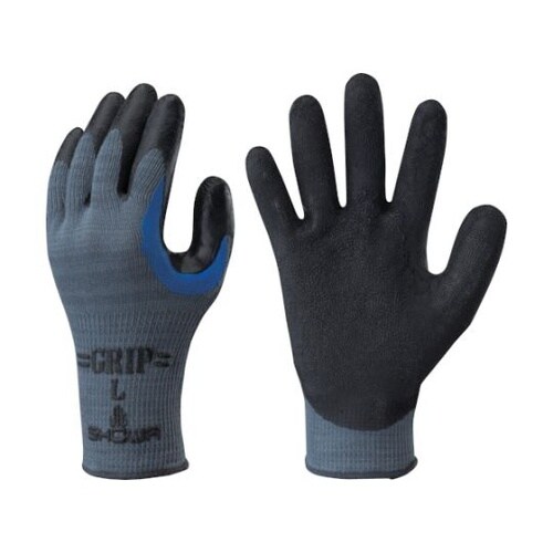 ゴム背抜き手袋 No330股付グリップ