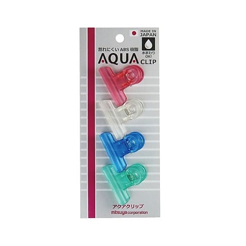 クリアクリップアクア小 4個×10箱入