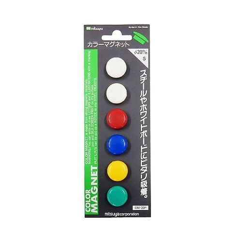 カラーマグネット20mm 混色アソート