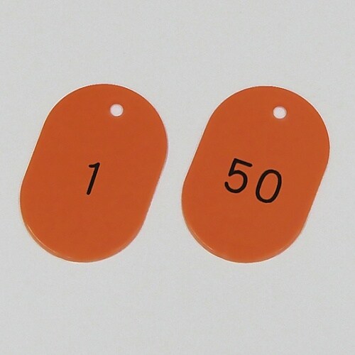 番号小判札604−R(1−50)1組(5