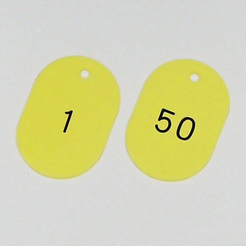 番号小判札604−Y(1−50)1組(5