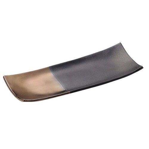 RSU0701 長角皿 ゴールドブラック