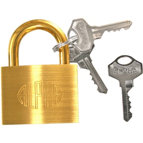 アルファ南京錠 #1000 50mm A