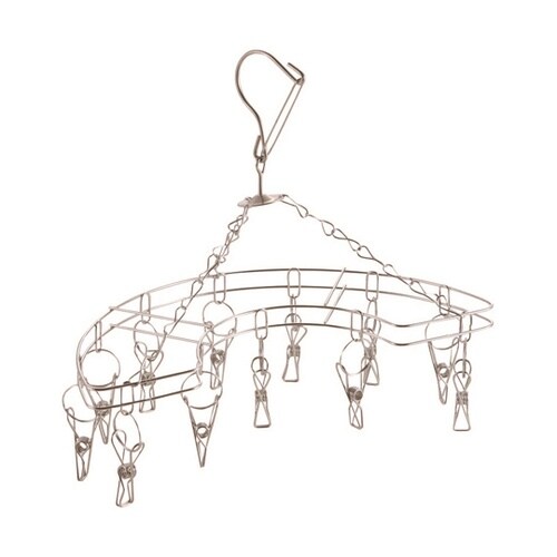 メタリア ステンレス製 半円型ハンガー