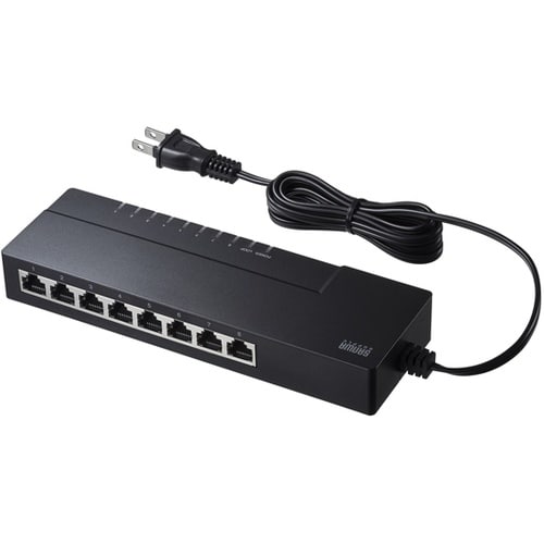 ギガビット対応 タップ型スイッチングハブ