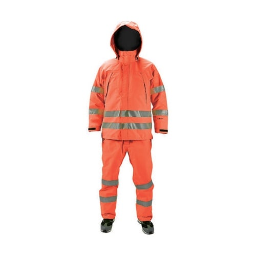 GXHPSOR高視認制電レインパンツ橙S