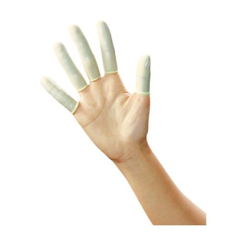 制電指サック(イエロー)M(500個入)