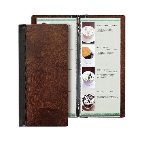 PSV6701 木製メニューブック