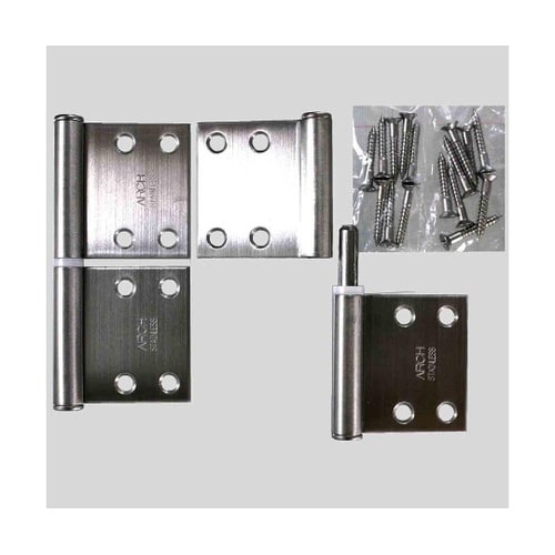 ステンレス 兼用丁番 ヘアーライン 縦1