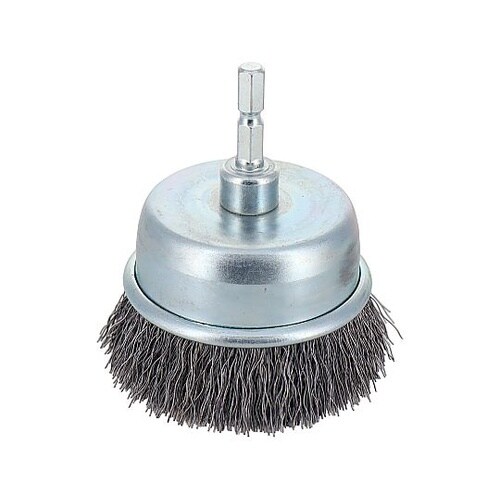 BCW−75 六角軸鋼線カップブラシ