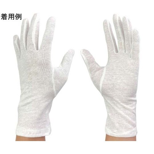 綿コットンインナー手袋 M 1袋(12双
