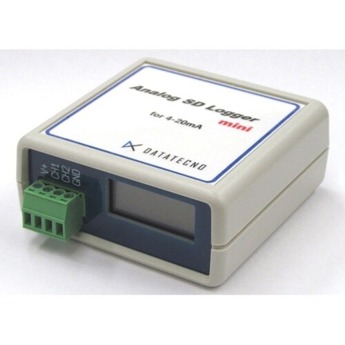 アナログ入力一体型SDロガー 電源供給可