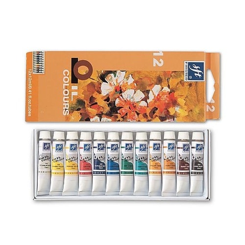 102039 油絵具12ml12色