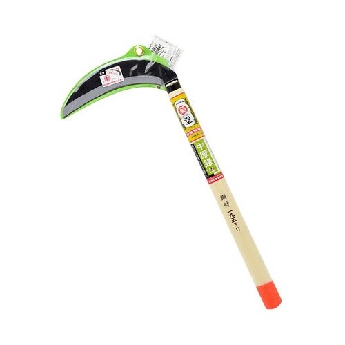 2007709 鋼付 片刃中厚鎌三日月型