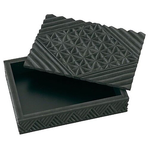 5245 黒彫板ハガキ箱