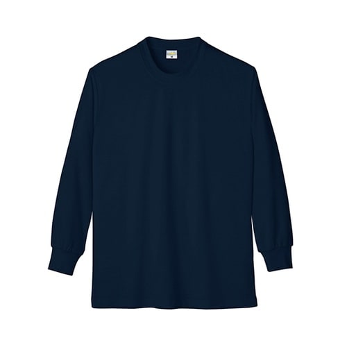 8121−01−LL 長袖Tシャツ紺LL