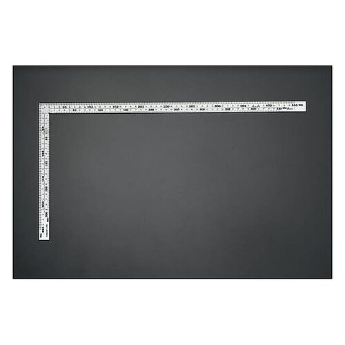 250x500mm 幅広シルバー曲尺 E