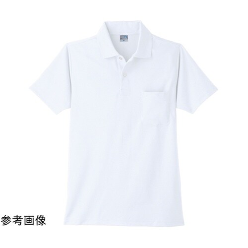 9006 DRY半袖ポロシャツ ホワイト
