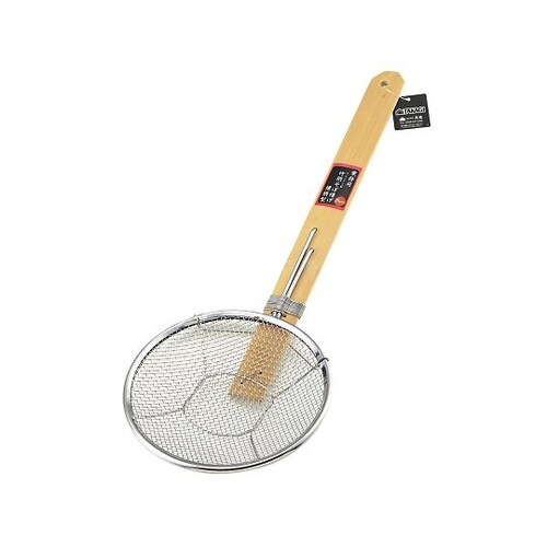 4133080 竹柄そば揚げ 横18cm